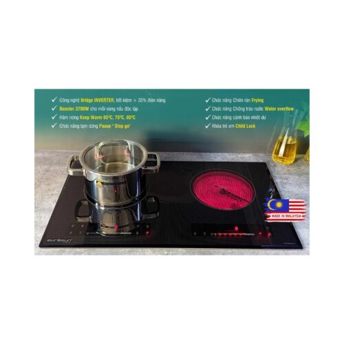 Bếp từ kết hợp hồng ngoại Eurosun EU-TE226Max 10 Công nghệ Bếp từ kết hợp hồng ngoại Eurosun EU-TE226Max