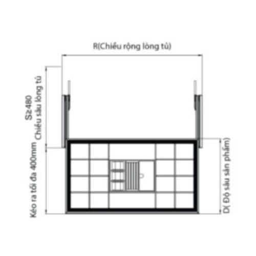 Ngăn kéo đồ trang sức bọc da cao cấp GrandX XM.90C 4 Kích thước ngăn kéo đồ trang sức bọc da cao cấp GrandX XM.90C