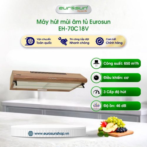 Máy hút mùi Eurosun EH-70C18V