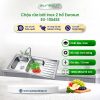 Chậu rửa bát inox 2 hố Eurosun EU-10545S 2 EU 10545S