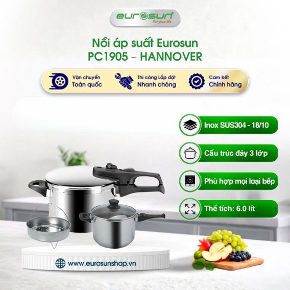 Nồi áp suất Eurosun PC1905 - HANNOVER