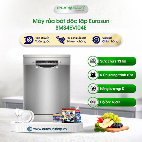 Máy rửa chén Bosch SMS4EVI04E
