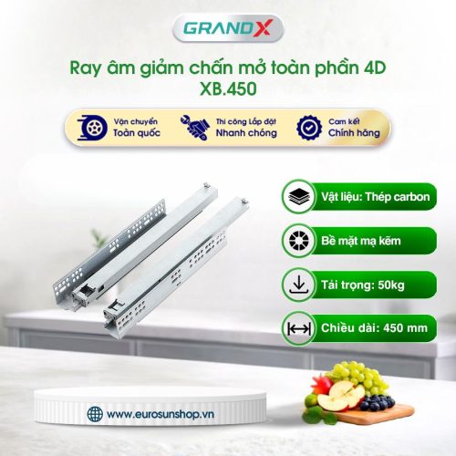 Ray âm toàn phần giảm chấn Betelgeuse 4D GrandX XB.450