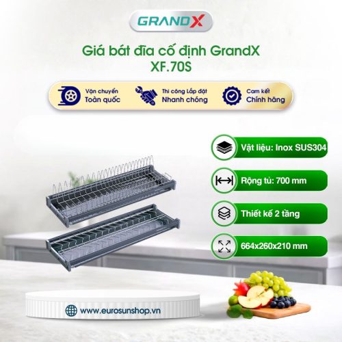 Giá bát đĩa cố định GrandX XF.70S