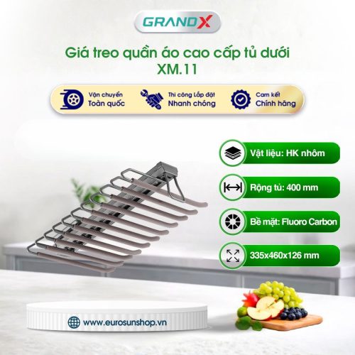 Giá treo quần cao cấp tủ dưới GrandX XM.11