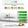 Kệ xoay góc tủ quần áo 270 độ 3 tầng GrandX XM.270C 1 XM270C