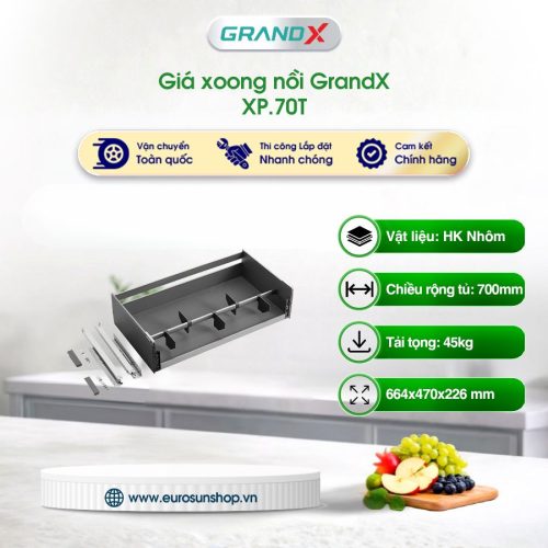 Giá xoong nồi Titanium GrandX XP.70T