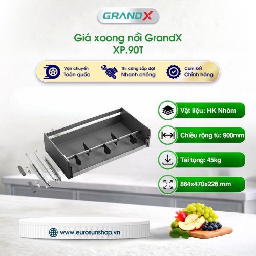 Giá xoong nồi Titanium GrandX XP.90T