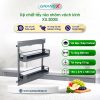 Kệ đựng chất tẩy rửa nhôm vách kính Grandx XU.200G 2 XU200G