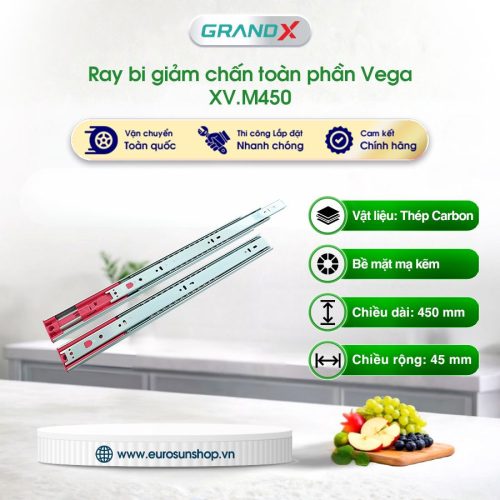 Ray bi giảm chấn toàn phần Vega GrandX XV.M450